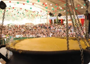 Polenta en el sur de Brasil